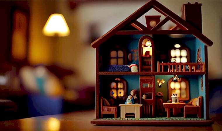 İç ve Dış Mekan Ahşap Çocuk Oyun Evleri