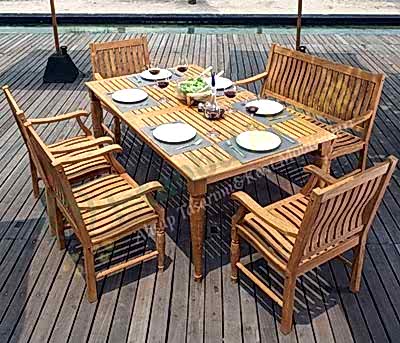 Ahşap Bahçe Mobilyaları