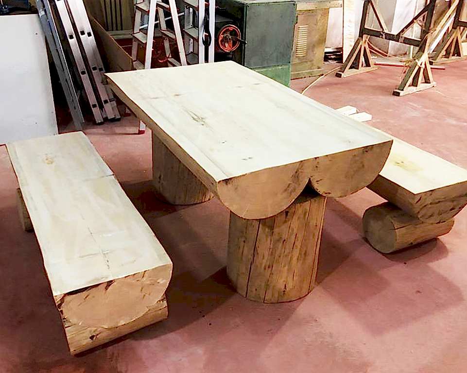 Kütük Piknik Masası